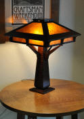 Arts and Crafts Style Table Lamp 