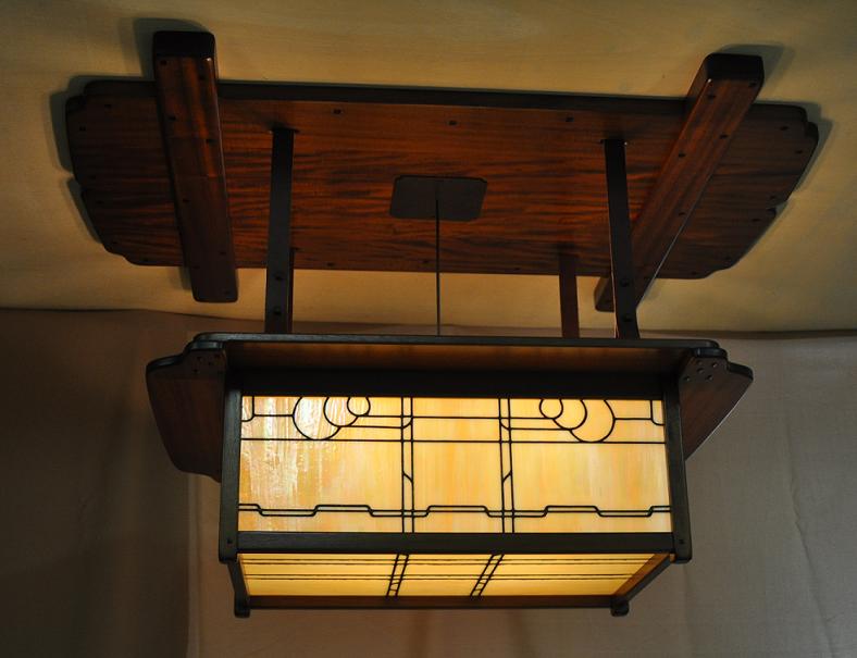 Arts and Crafts Lighting | Greene and Greene Pendents | Craftsman Style ...