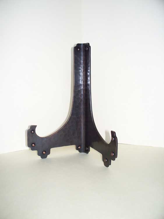 copper plate stand hand crafted by craftsmen hardware company, ltd